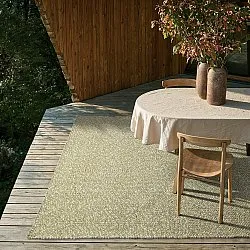 Koberec Indoor/Outdoor - Orta Wool Look (mechová zelená)