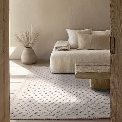 Koberec Indoor/Outdoor - Todi Wool Look (krém)
