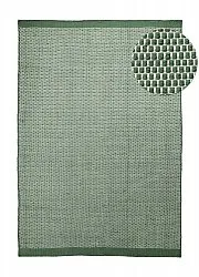 Koberec Indoor/Outdoor - Coastal Wool Look (zelená/bílá)