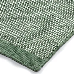 Koberec Indoor/Outdoor - Coastal Wool Look (zelená/bílá)