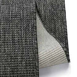 Koberec Indoor/Outdoor - Ragusa (černá/krémová)
