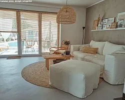 Kulaté koberce - Flätan (juta)