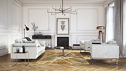 Wiltonský koberec - Lagos (hnědá)