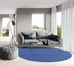 Kulatý koberec - Hamilton (Classic Blue)