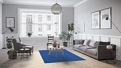 Vlněný koberec - Hamilton (Classic Blue)