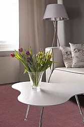 Bavlněný koberec - Billie (vínově červená)