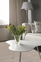 Bavlněný koberec - Lilje (hnědá)