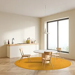 Kulatý koberec - Hamilton (Saffron)
