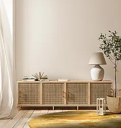 Kulaté koberce - Aranga Super Soft Fur (okrová)