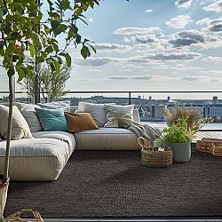 Koberec Indoor/Outdoor - Hayden (černá)