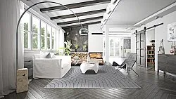 Koberec Indoor/Outdoor - Maynard (černá)