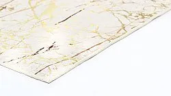 Wiltonský koberec - Alden (offwhite/zlatá)