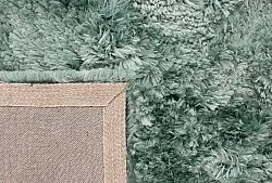 Shaggy koberce - Janjira (modrá/zelená)