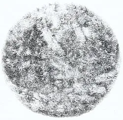 Kulaté koberce - Janjira (stříbrná)