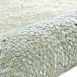 Kulatý jutový koberec - Amasia (šedá)