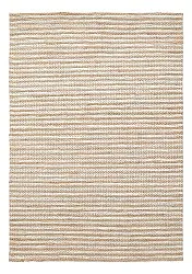 Jutový koberec - Howrah Braided Jute (příroda/bílá)