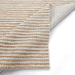 Jutový koberec - Howrah Braided Jute (příroda/bílá)