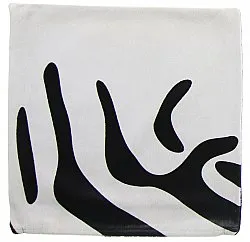 Polštář z kravské kůže (povlak na polštář) 45 x 45 cm