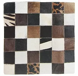 Polštář z kravské kůže (povlak na polštář) 45 x 45 cm