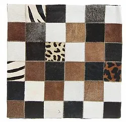 Polštář z kravské kůže (povlak na polštář) 45 x 45 cm