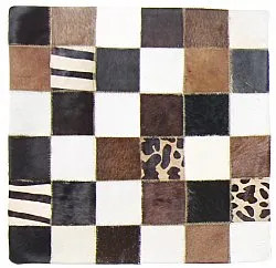Polštář z kravské kůže (povlak na polštář) 45 x 45 cm