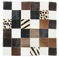 Polštář z kravské kůže (povlak na polštář) 45 x 45 cm