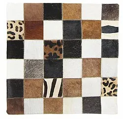 Polštář z kravské kůže (povlak na polštář) 45 x 45 cm