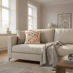 Povlak na polštář - Kalmar Embroidered Cushion Cover (vícenásobná)