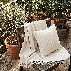 Deky - Nalani cotton throw (krém)