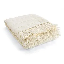 Deky - Nalani cotton throw (krém)