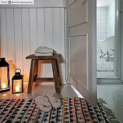 Hadrový koberec - Lindby (vícebarevná)