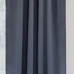 Závěs - Zatemňovací závěs Alina (Modrá/Šedá)