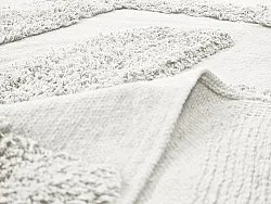 Kulatý koberec - Alexa Natural Cotton Shaggy (offwhite)