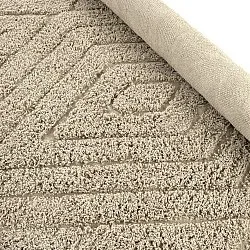 Shaggy koberce - Amberley Natural Cotton Shaggy (béžový)