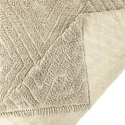 Shaggy koberce - Amberley Natural Cotton Shaggy (béžový)