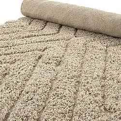 Shaggy koberce - Amberley Natural Cotton Shaggy (béžový)