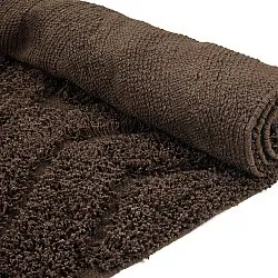 Shaggy koberce - Amberley Natural Cotton Shaggy (hnědý)