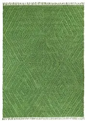 Shaggy koberce - Amberley Natural Cotton Shaggy (zelený)