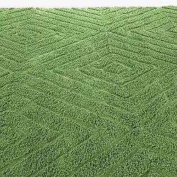 Shaggy koberce - Amberley Natural Cotton Shaggy (zelený)