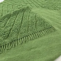 Shaggy koberce - Amberley Natural Cotton Shaggy (zelený)