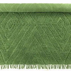 Shaggy koberce - Amberley Natural Cotton Shaggy (zelený)