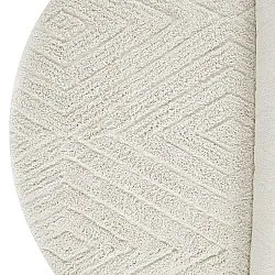 Kulatý koberec - Amberley Natural Cotton Shaggy (špinavě bílá)