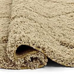 Shaggy koberce - Bellevue Natural Cotton Shaggy (béžová/hnědá)