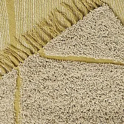 Shaggy koberce - Bellevue Natural Cotton Shaggy (béžová/hnědá)