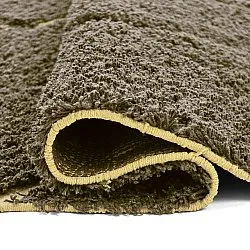 Shaggy koberce - Bellevue Natural Cotton Shaggy (hnědá/žlutá)