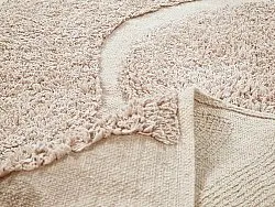Shaggy koberce - Bonnie Natural Cotton Shaggy (béžová)