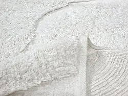Shaggy koberce - Bonnie Natural Cotton Shaggy (offwhite)