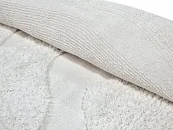 Shaggy koberce - Bonnie Natural Cotton Shaggy (offwhite)