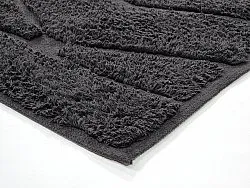 Shaggy koberce - Brynn Natural Cotton Shaggy (černá)
