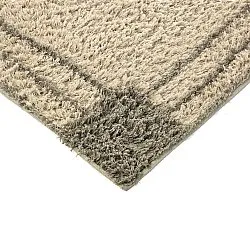 Shaggy koberce - Cataya Natural Cotton Shaggy (béžová/taupe)